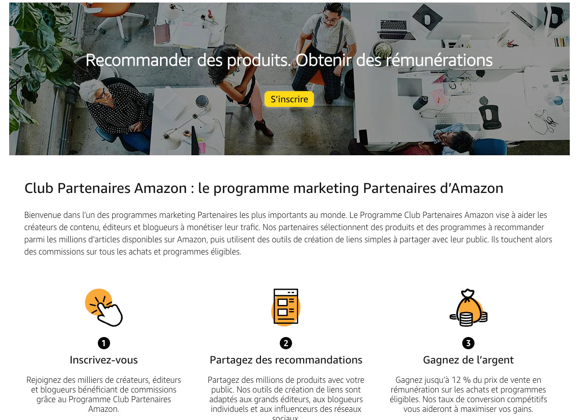 Devenir Affilie Amazon