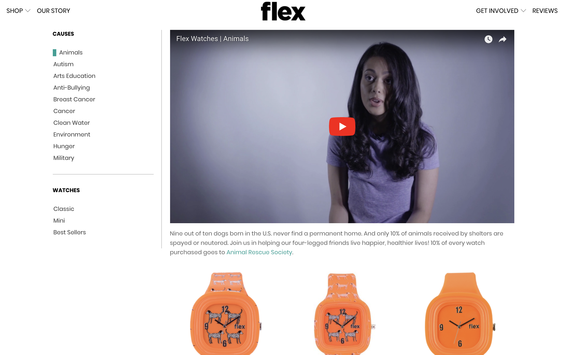 Flex Watches persuasion