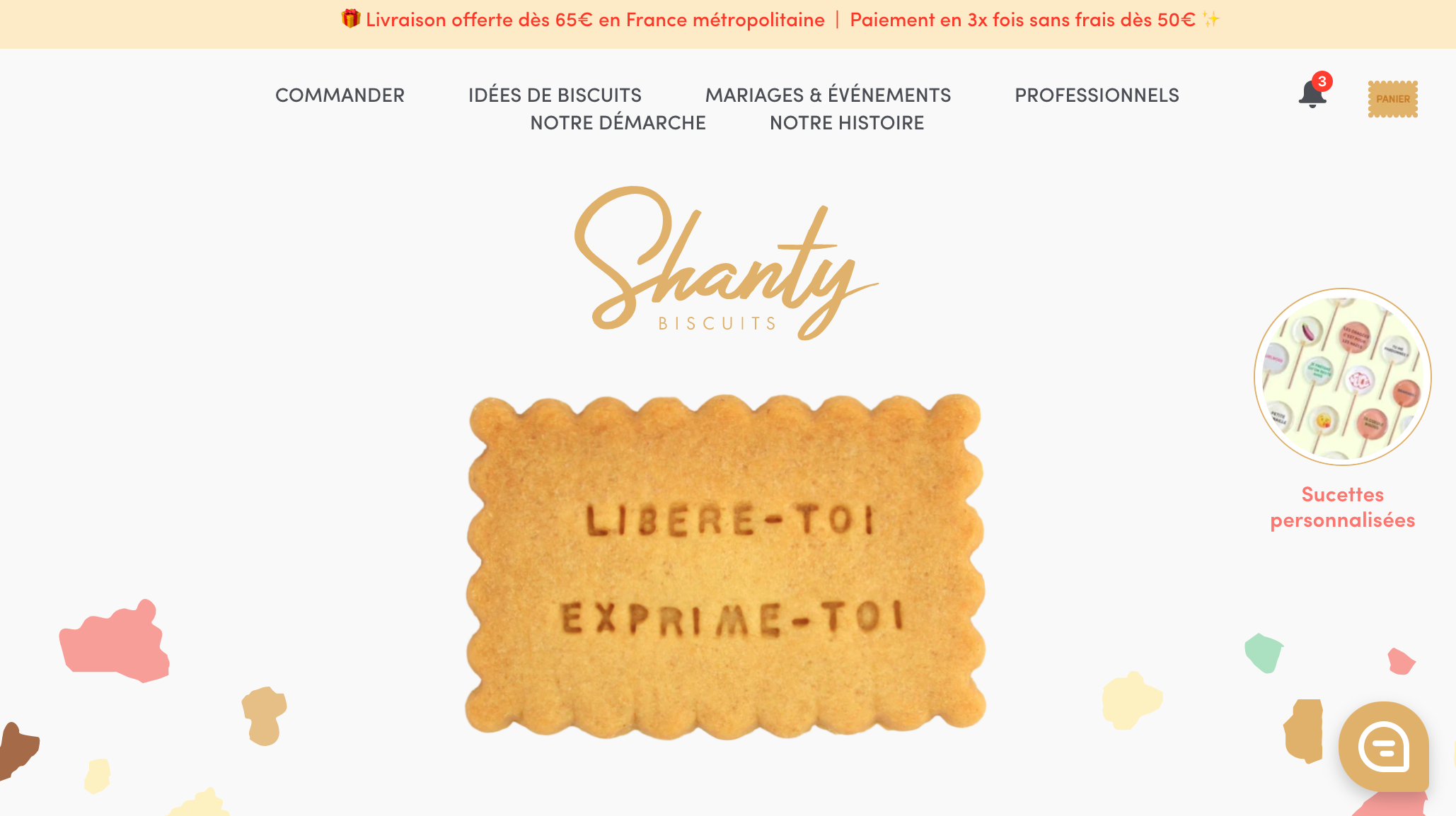 Boutique en ligne Shanty Biscuits
