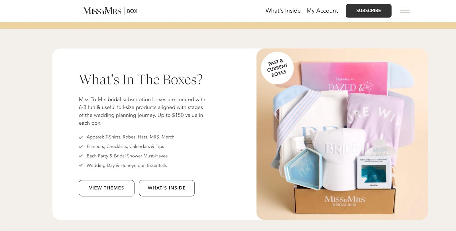 Mise en page du site web MISStoMRS