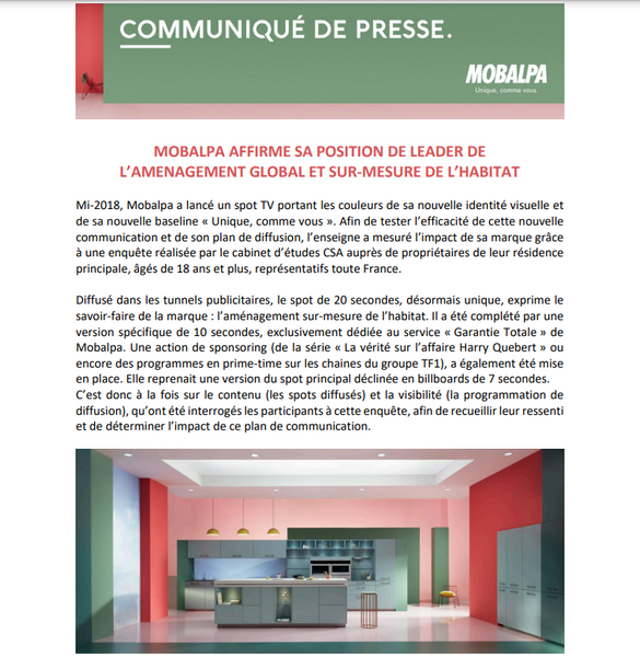 communiqué de presse mobalpa