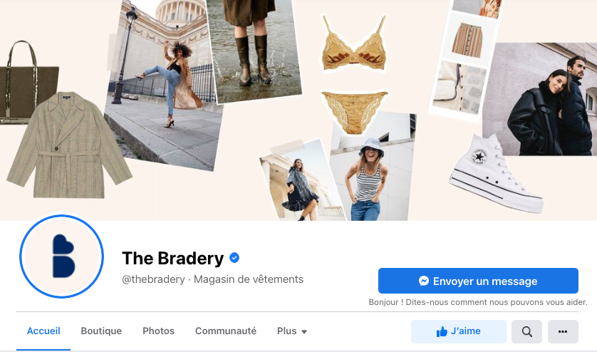 Page Facebook - The Bradery