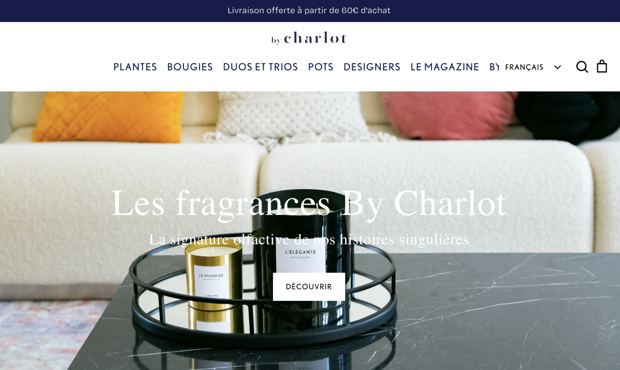 Promotion boutique en ligne By Charlot