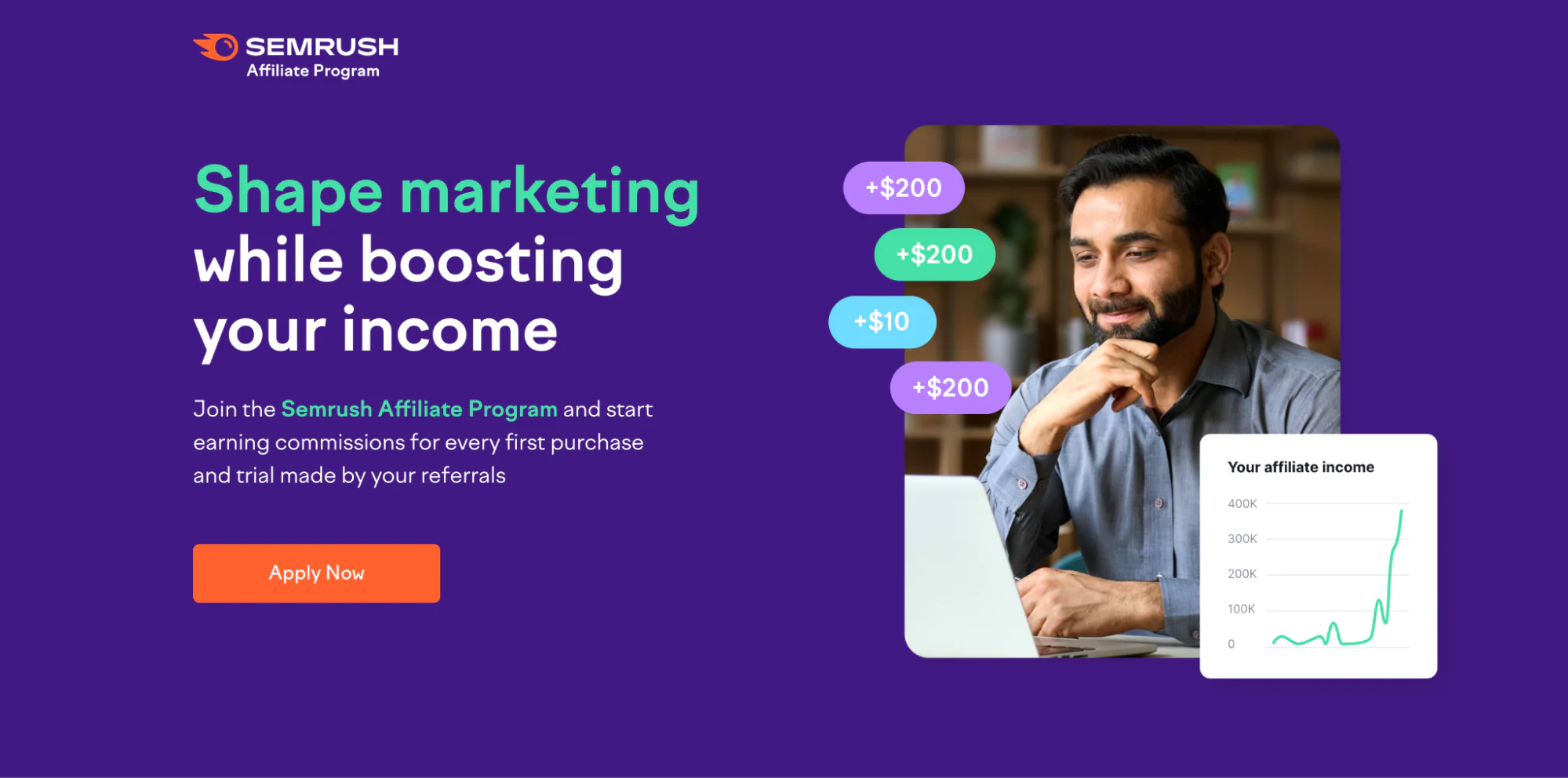 Programme d'affiliation high ticket Semrush