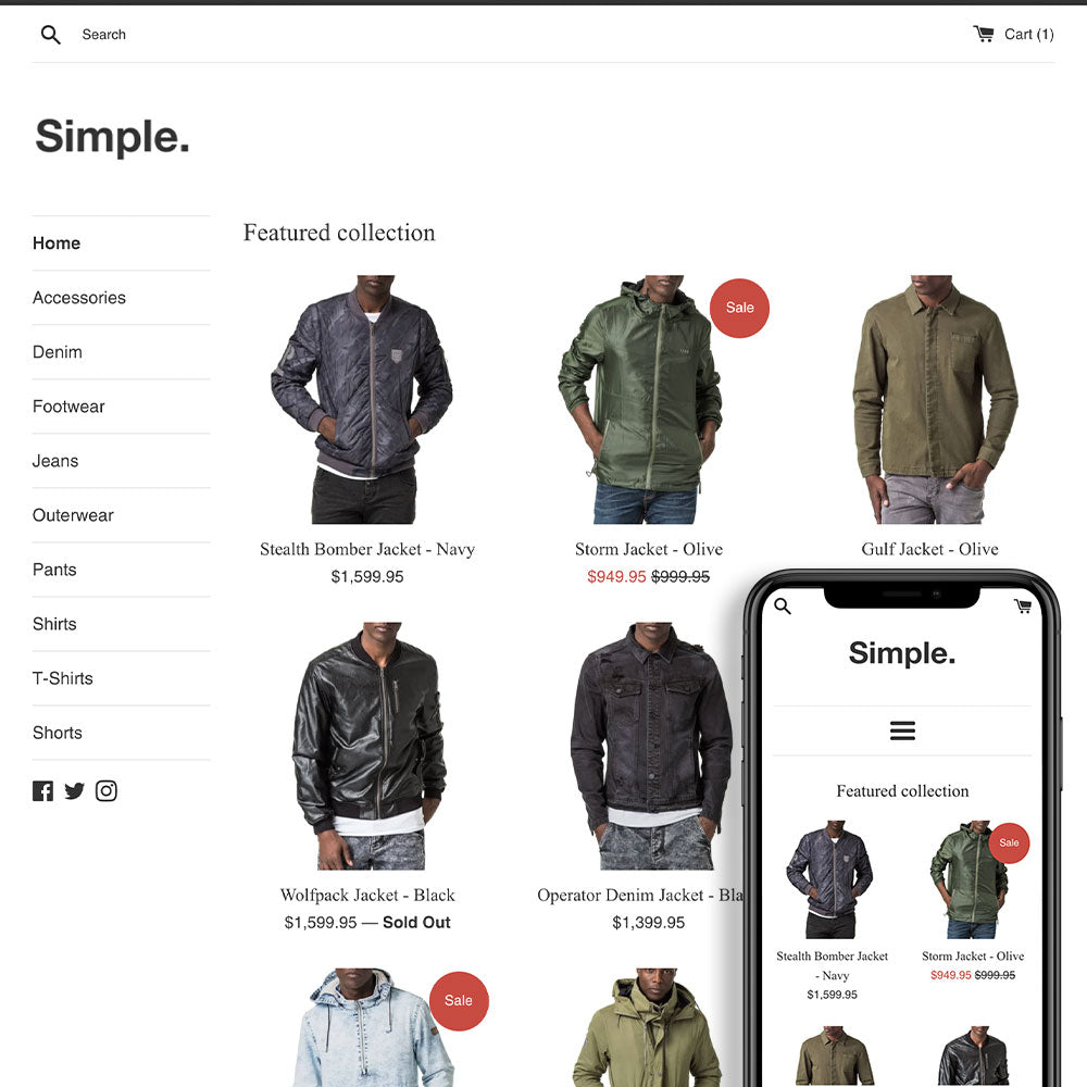 Thème Simple Shopify