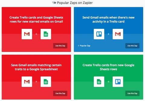 Zapier et IFTTT 