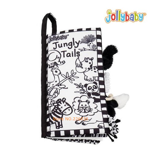 jungly tails soft baby book