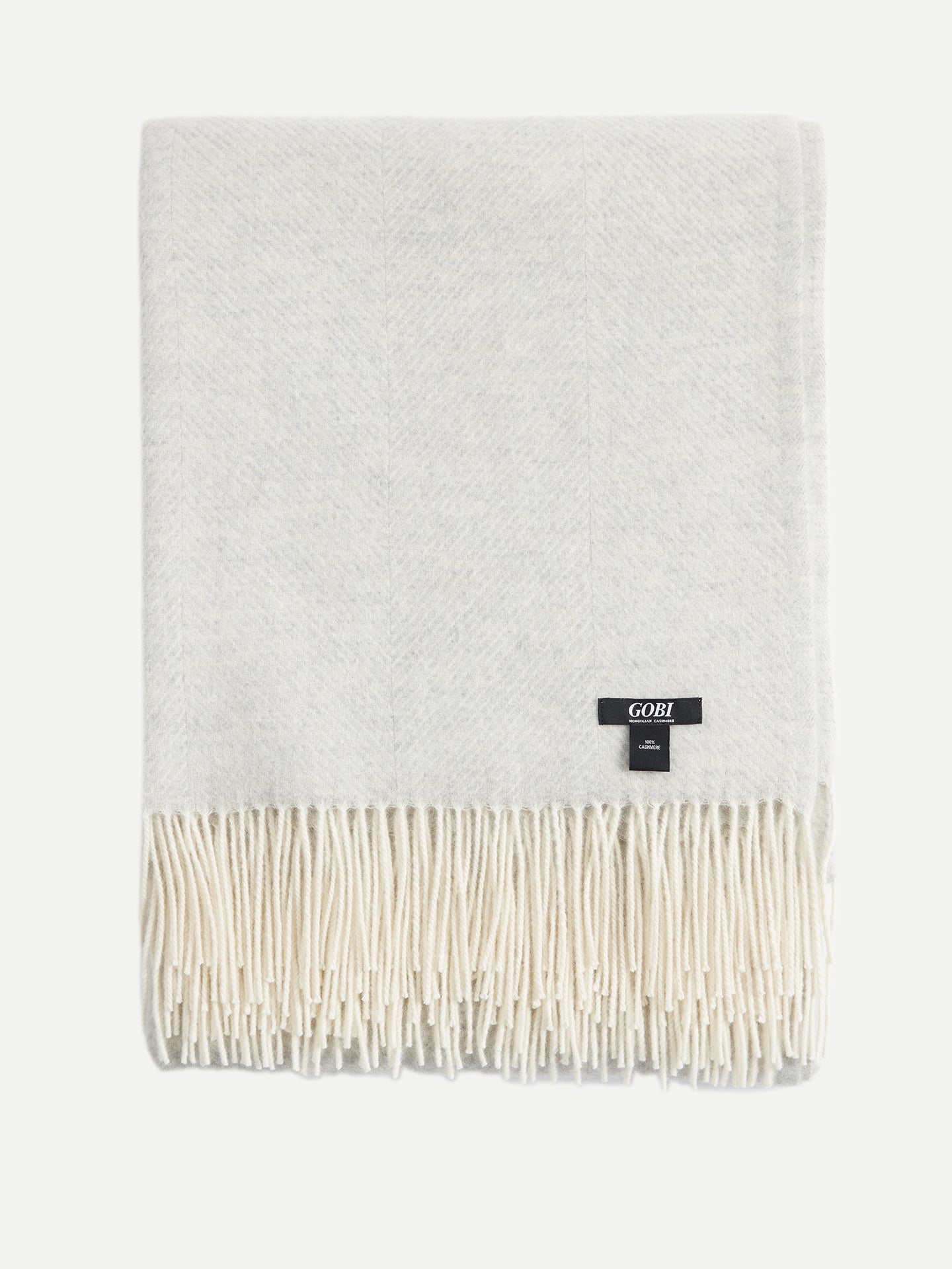 Super weiche Kaschmirdecke Off White - Gobi Cashmere 