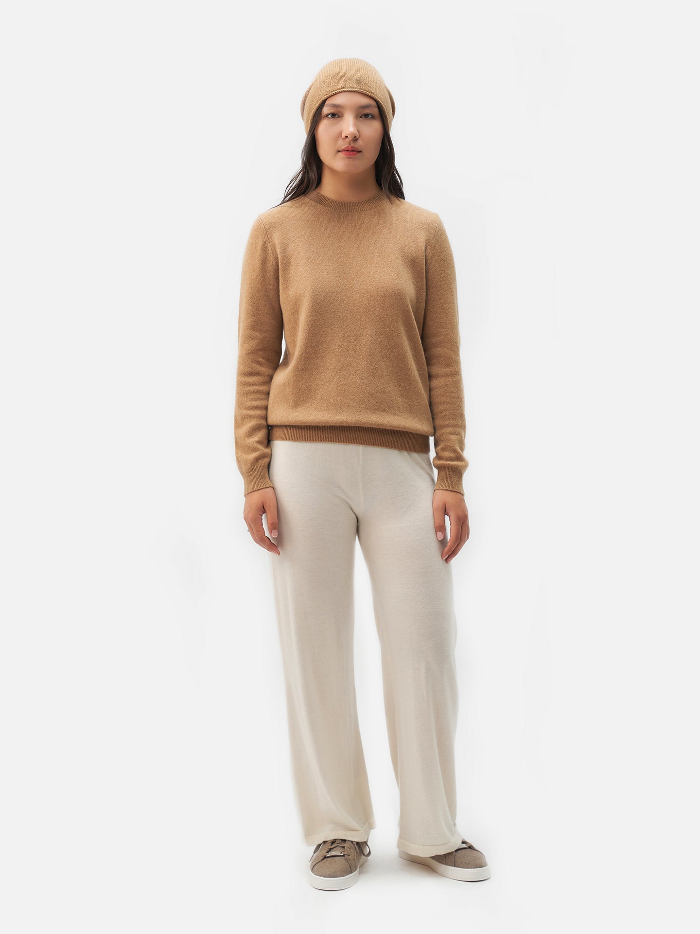 99€ Kaschmir-Set aus Pullover und Mütze - Gobi Cashmere 