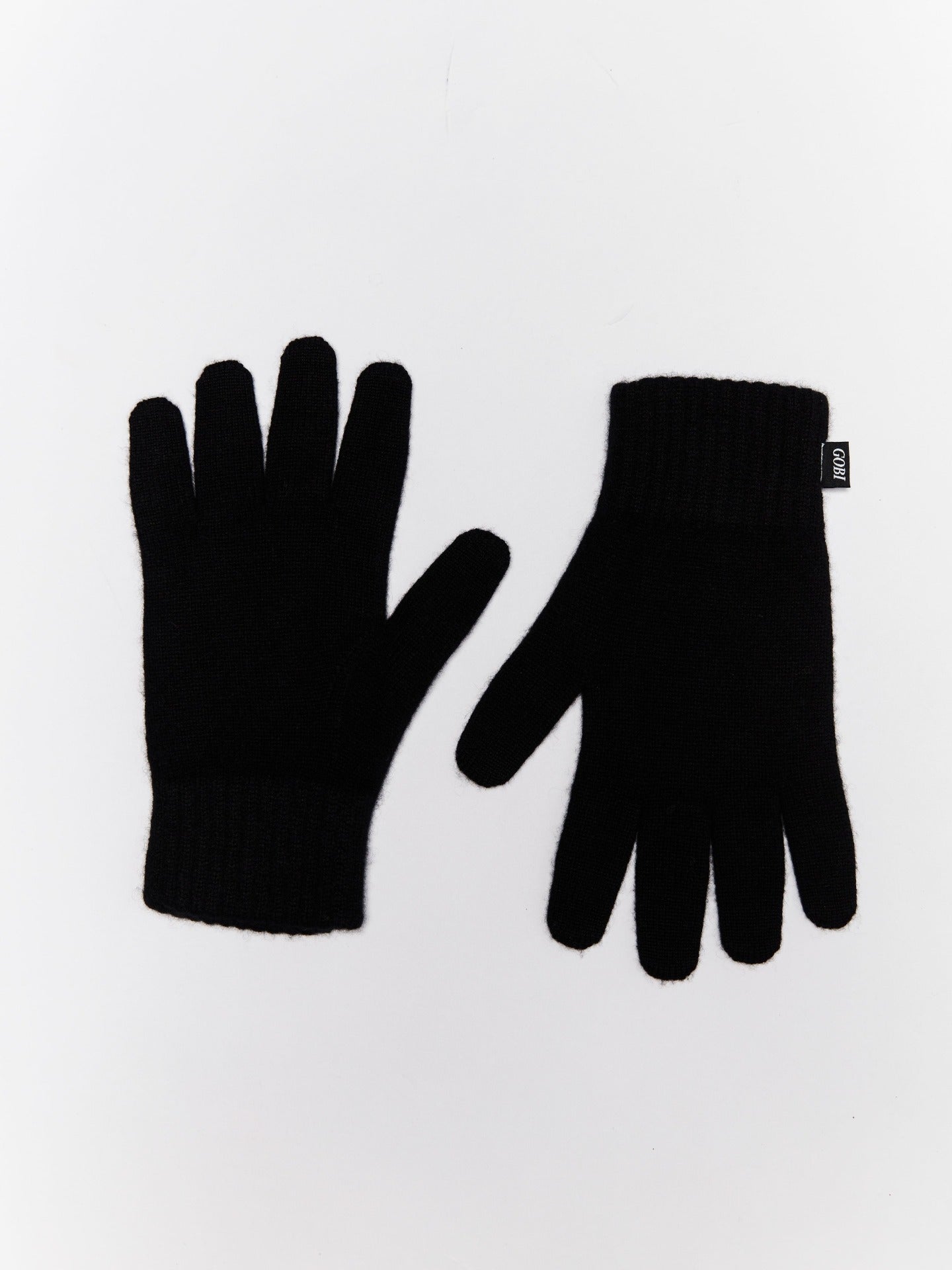 Herren Kaschmir Handschuhe Schwarz - Gobi Cashmere