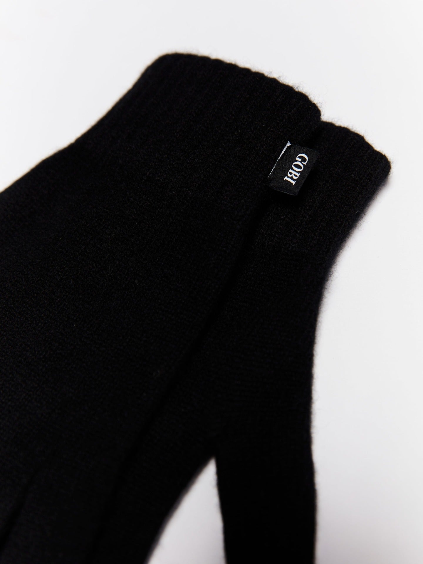 Herren Kaschmir Handschuhe Schwarz - Gobi Cashmere