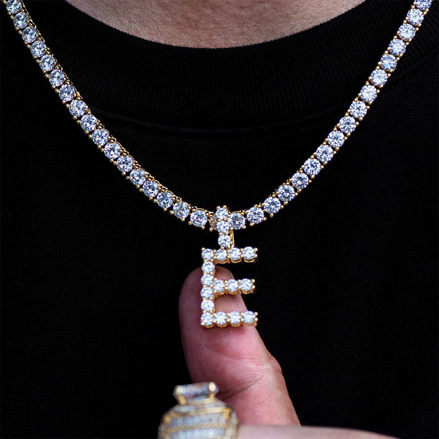 diamond letter chain