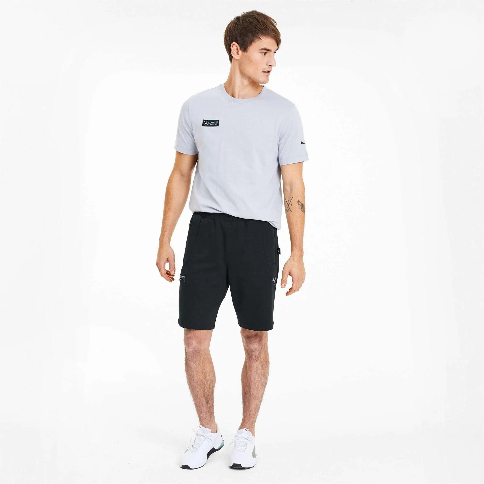 PUMA - Short de Sweat - Mercedes - Noir - sportium store