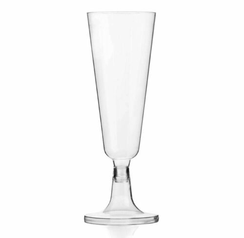 plastic wedding champagne glasses