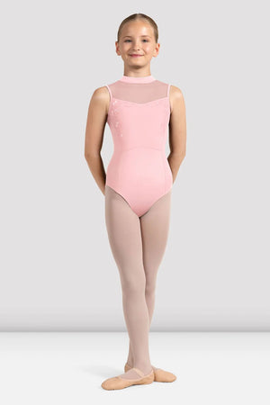 Girls Dahlia High Neck Leotard - Barre & Pointe