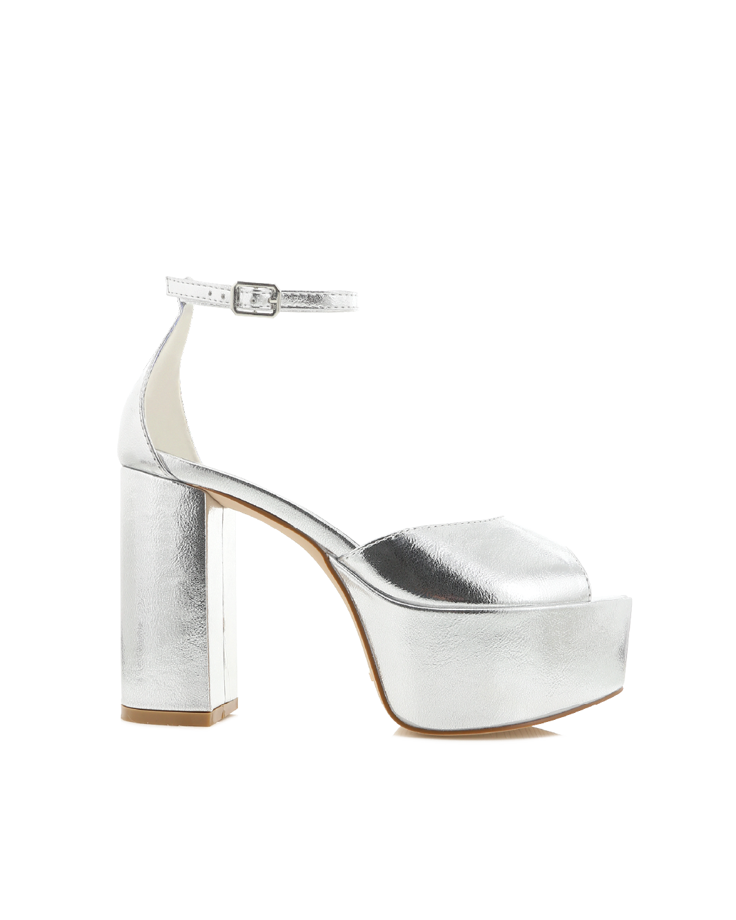 BILLINI | ROMARA - SILVER METALLIC |Heels