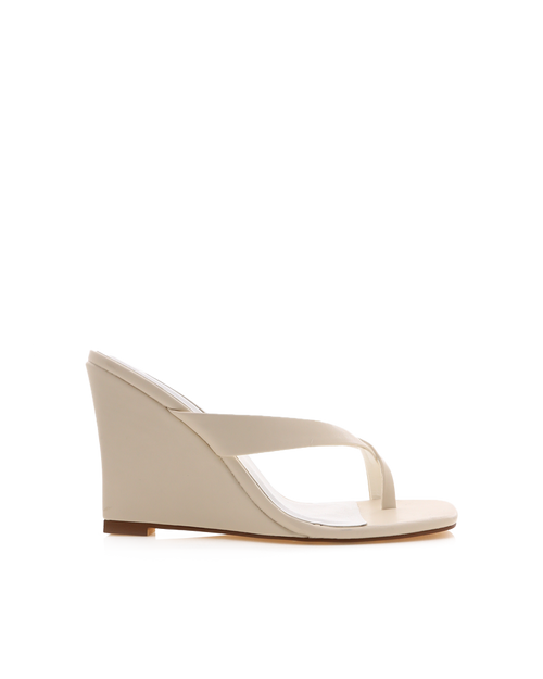 clear low wedges