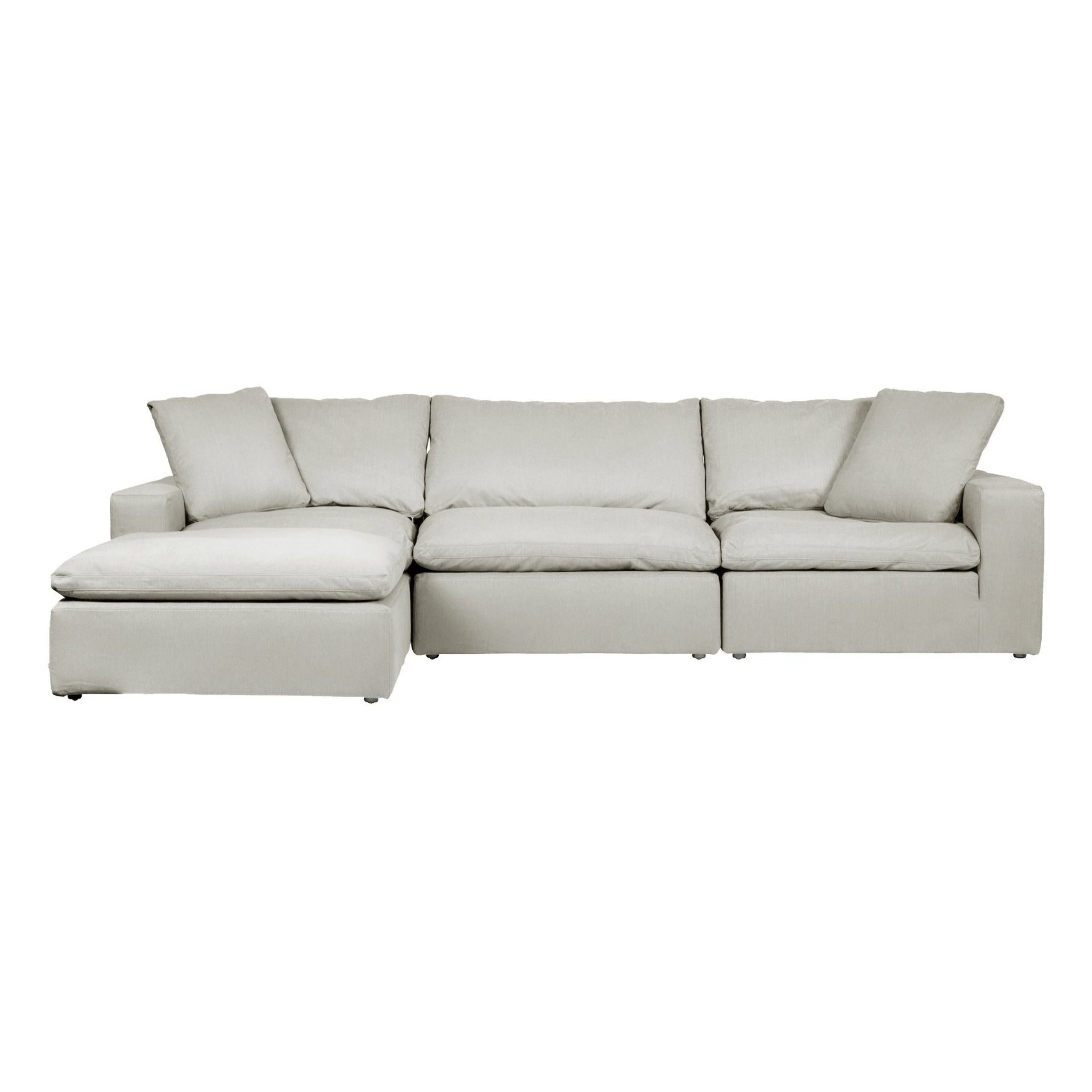 Cloud | 4-Piece Modular Sofa (Includes Ottoman)– Banana Home