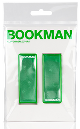 Bookman Clip-On Reflectors - Green