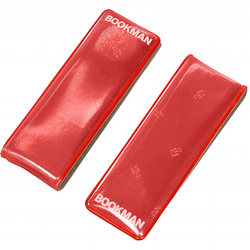 Bookman Clip-On Reflectors - Red