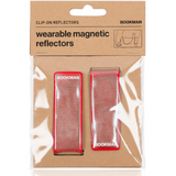 Bookman Clip-On Reflectors - Red