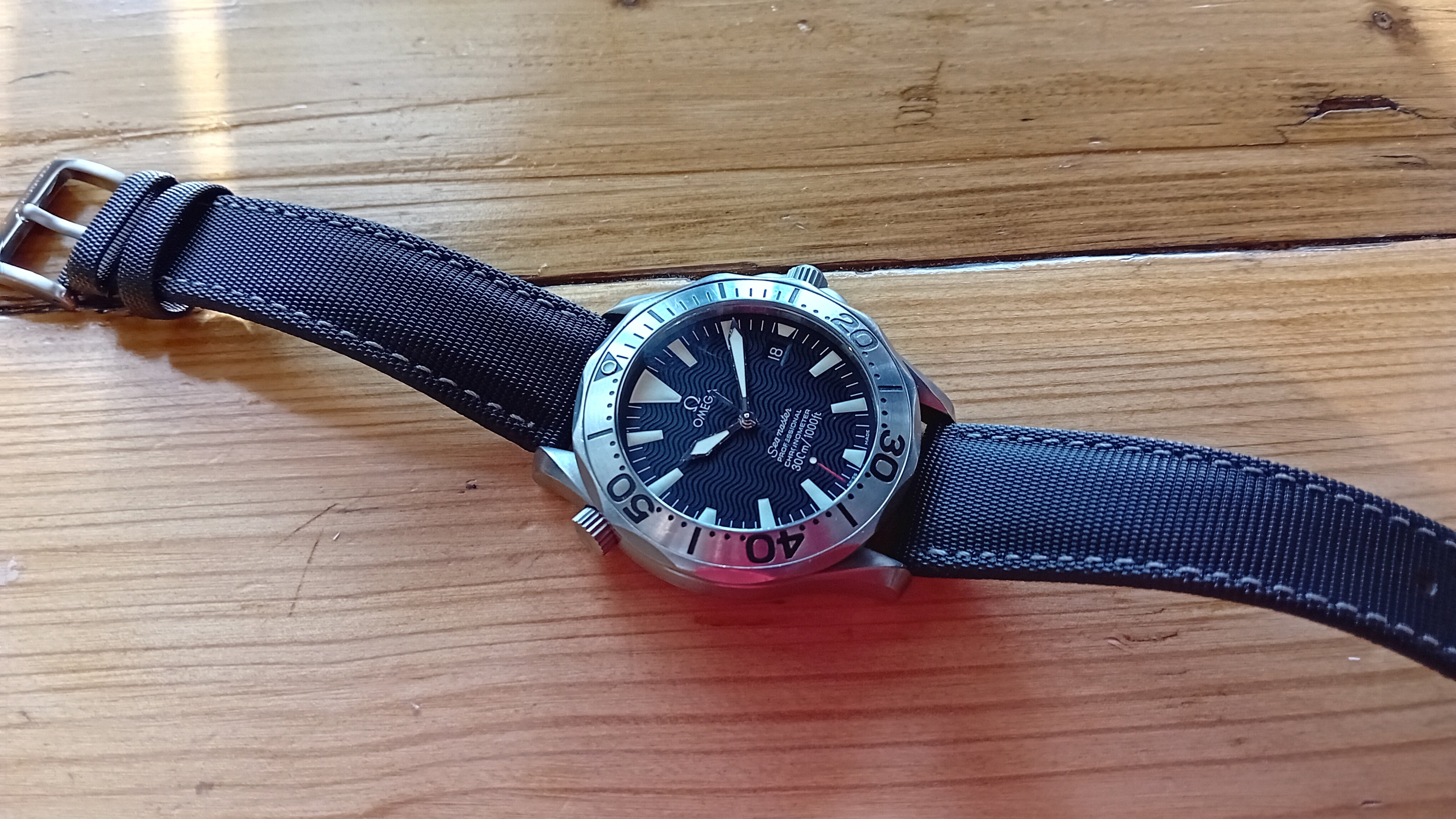 ZD Maverick on Omega Seamaster Titanium