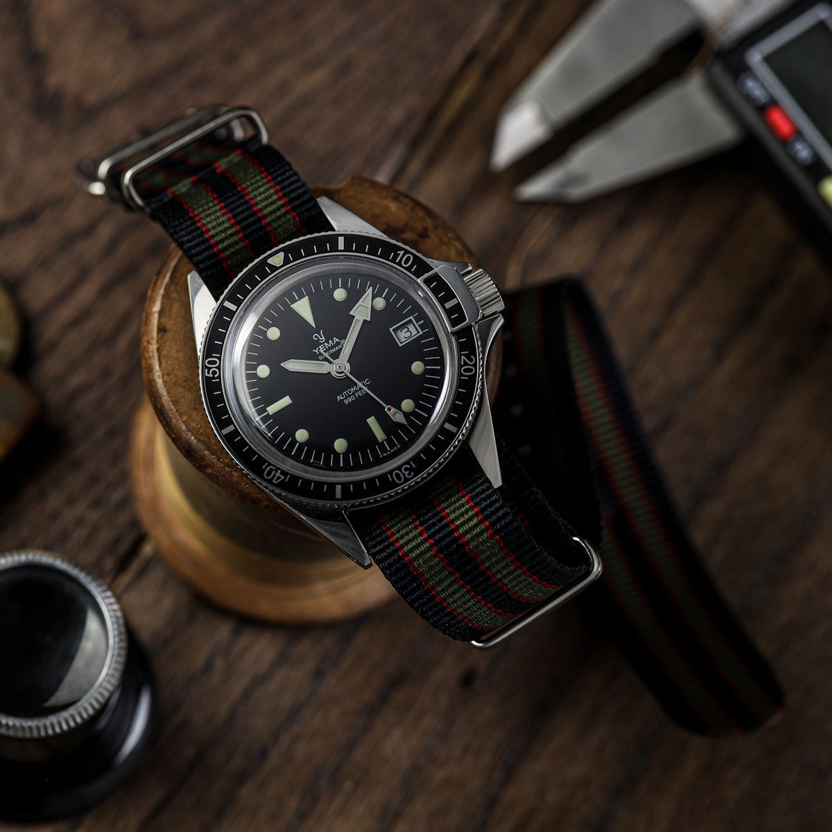 British Military Watch Strap: CADET Bond - Vinatge, Satin - ZULUDIVER