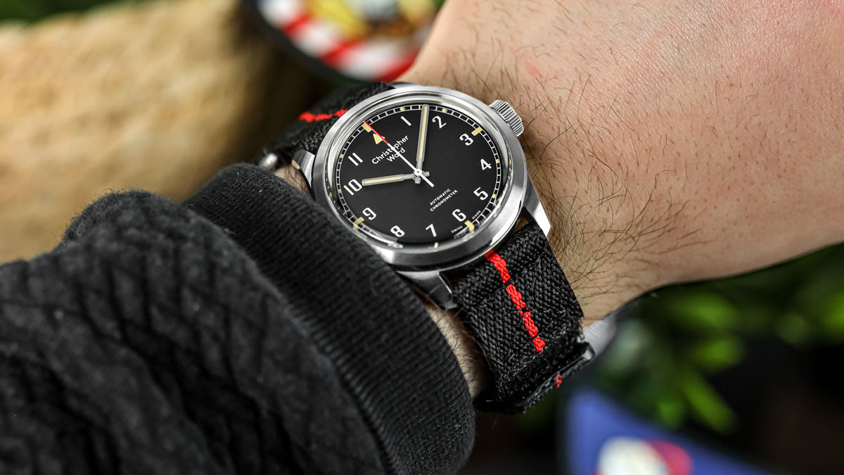 ZULULDIVER LUNAR WATCH STRAP REDSTONE