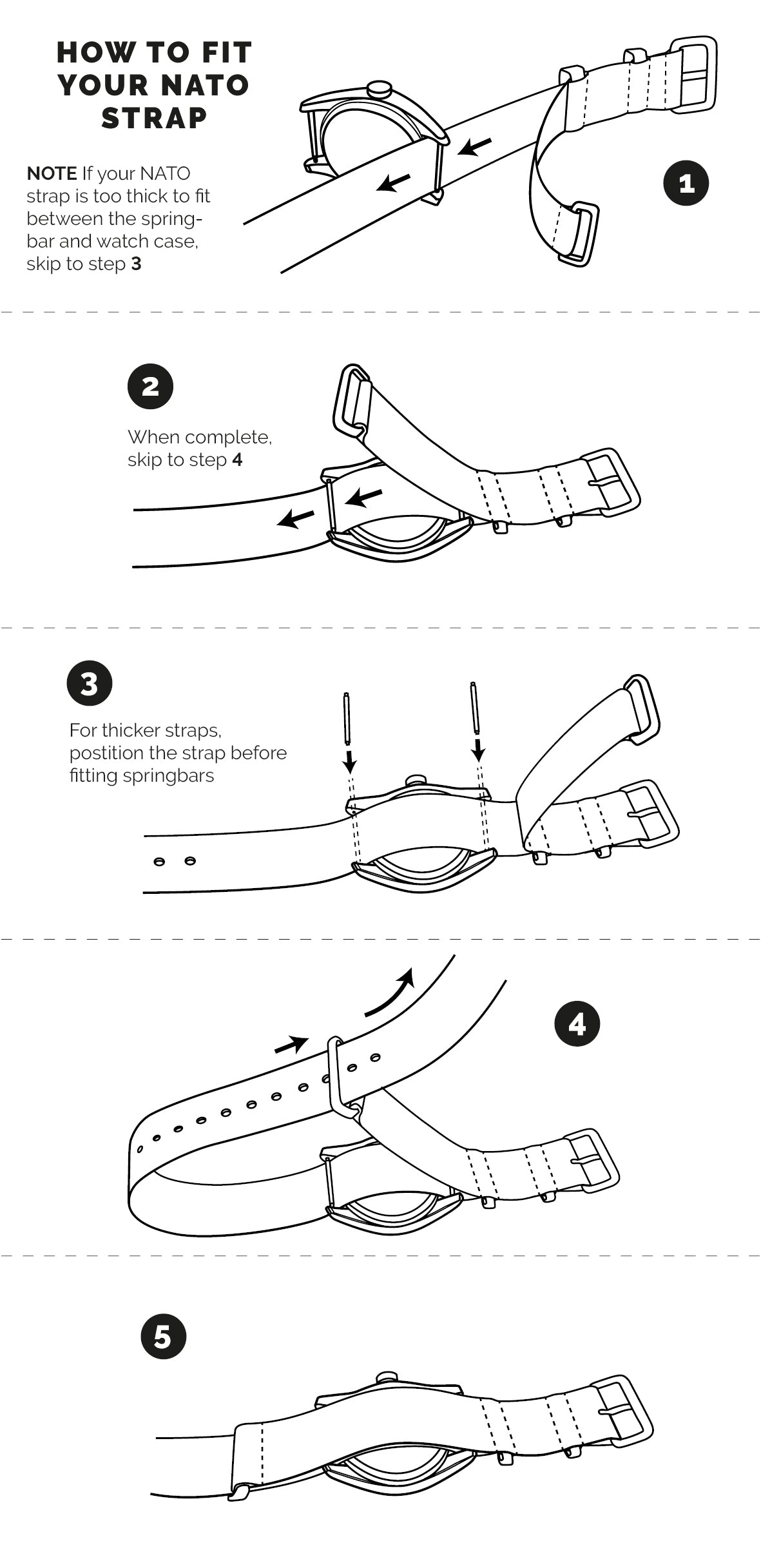 How To Use A Spring Bar Tool To Replace Watch Straps - ZULUDIVER