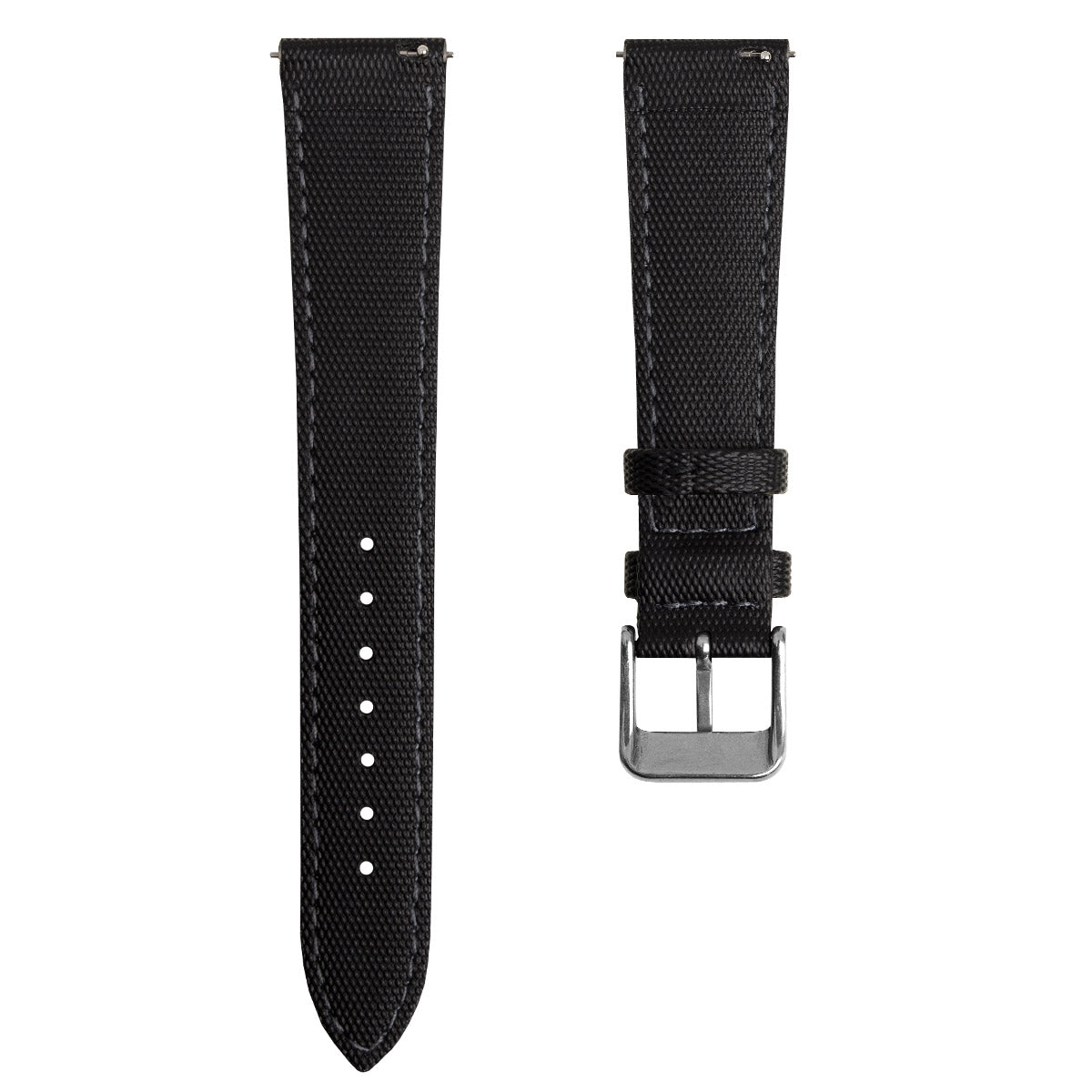 ZULUDIVER Quick Release Sailcloth Padded Divers Watch Strap