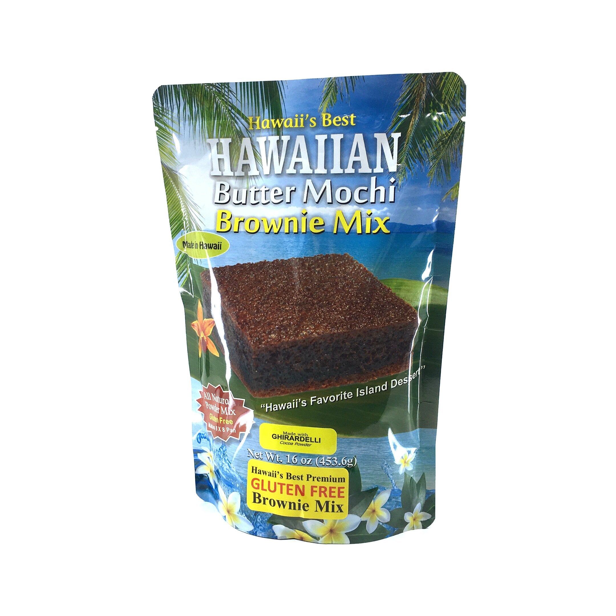 Hawaii's Best Butter Mochi Brownie Mix 16 oz | Wholesale Unlimited Inc.