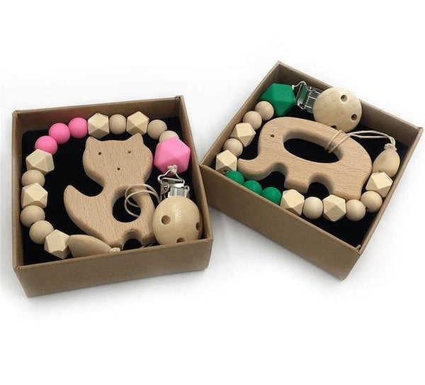 organic wooden teethers