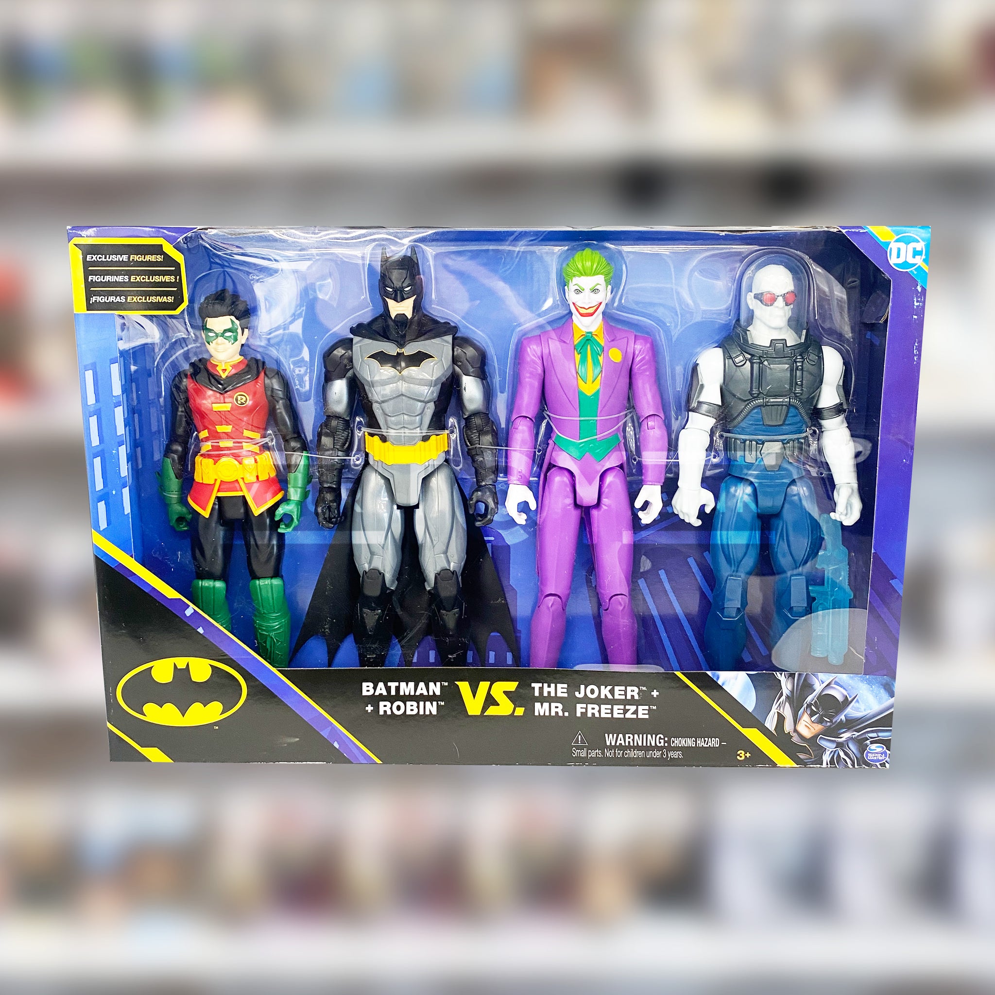 DC Comics Batman + Robin Vs. The Joker + Mr. Freeze – Your Toy Link