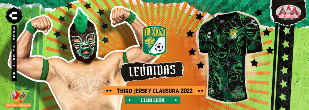 charly leon luchador jersey