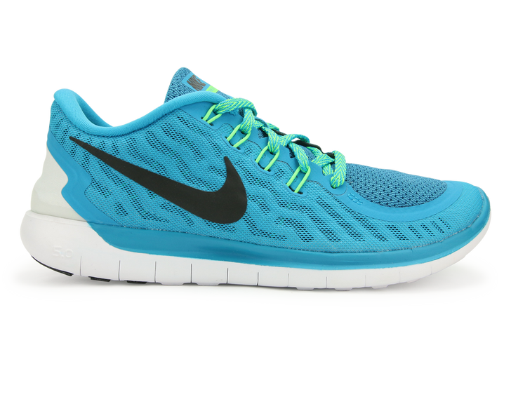Nike Free 5.0 Running Shoes Blue Volt/Green Cp – Azteca Soccer