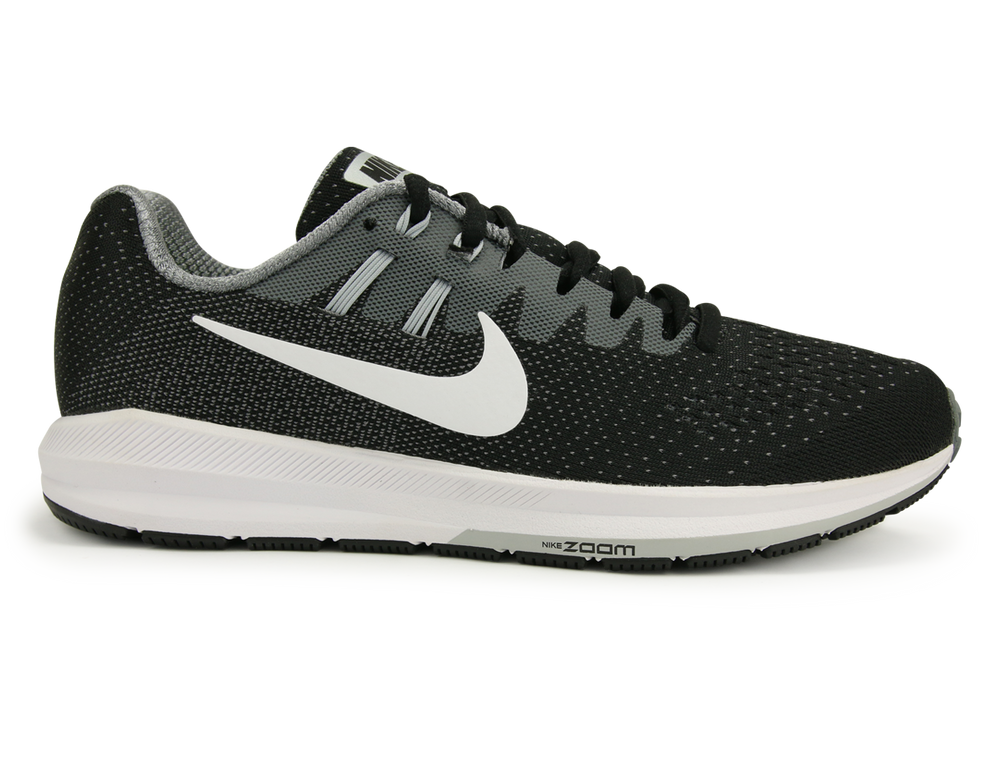 Nike Women's Air Zoom Structure Running Shoes Black/Cool Grey