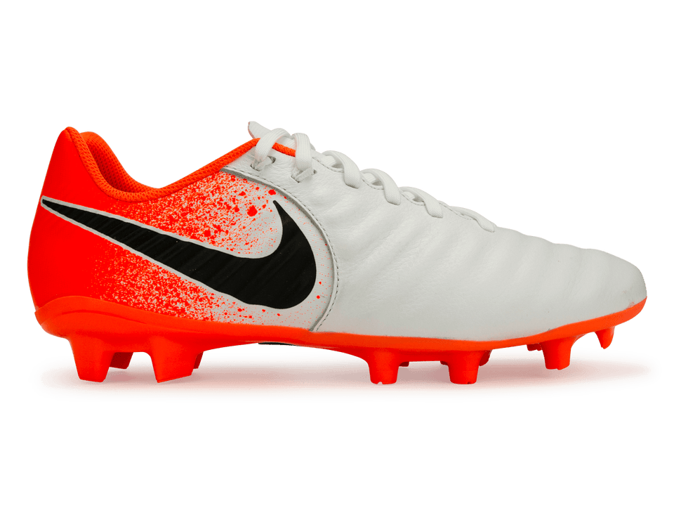 Nike Men S Tiempo Legend 7 Academy Fg White Black Hyper Crimson