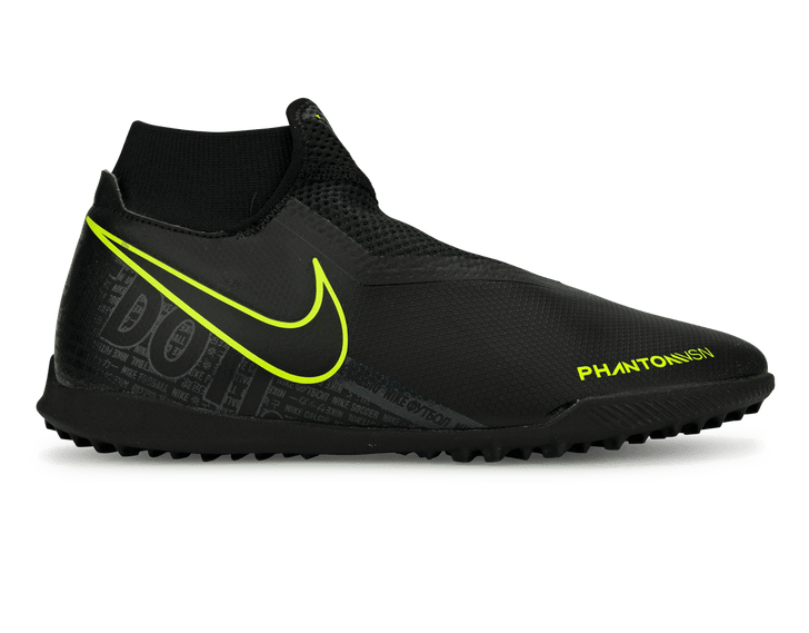 enkel en alleen beneden Taille Nike Men's PhantomVSN Academy DF Turf Soccer Shoes Black/Volt – Azteca  Soccer