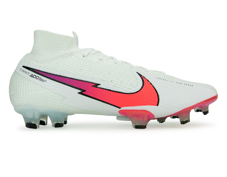 white mercurial superfly 7