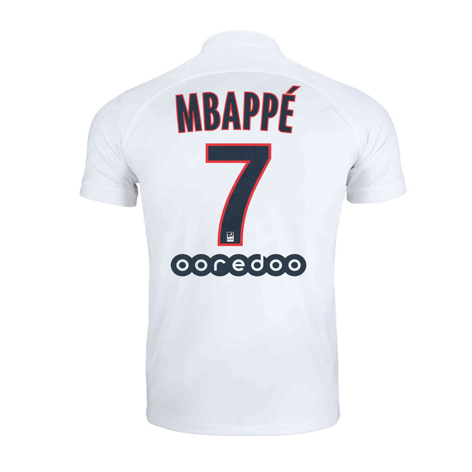 mbappe jersey white