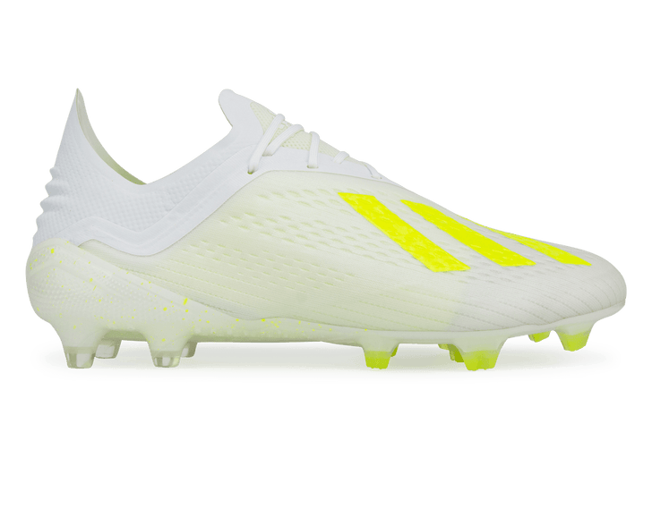 Cooperación También Nuez adidas Men's X 18.1 FG Cloud White/Solar Yellow/Off White – Azteca Soccer