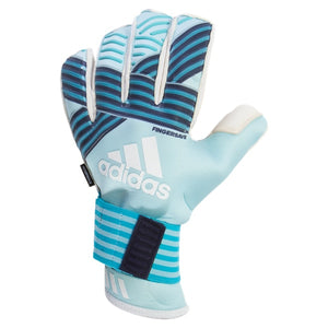 Muestra eficacia Evacuación adidas ACE Trans Fingersave Goalkeeper Gloves Energy Aqua/Energy Blue/