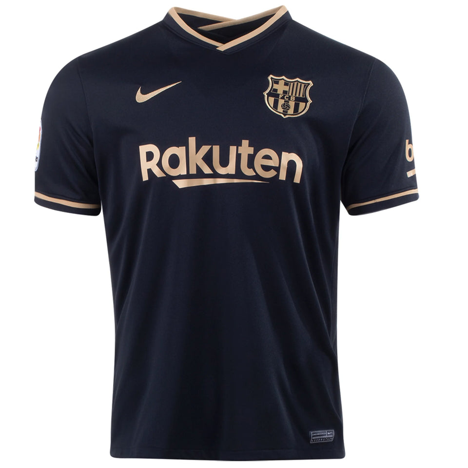 Nike Kids FC Barcelona 20/21 Away Jersey Black/Gold – Azteca Soccer