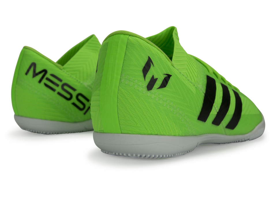 green indoor soccer shoes