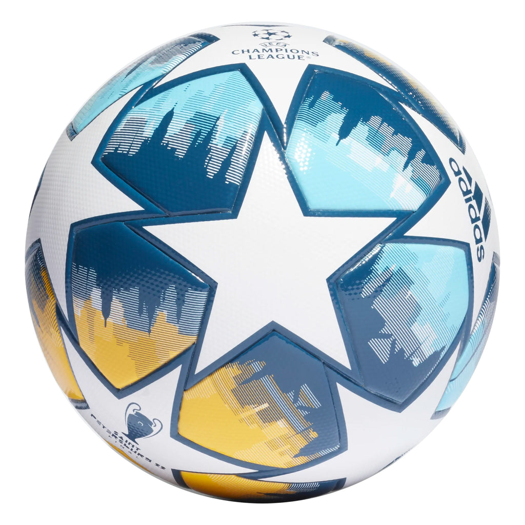 adidas Finale 22 UCL League Ball Blue/Gold/White Back