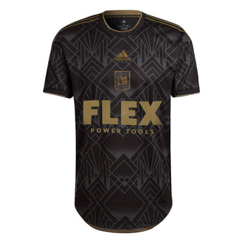Adidas 2023 LAFC Authentic Home Jersey - black-gold, S