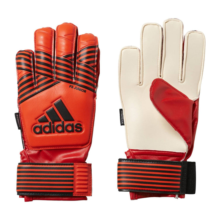 adidas Ace Fingersave Goalkeeper Gloves Orange Red/Black – Azteca Soccer