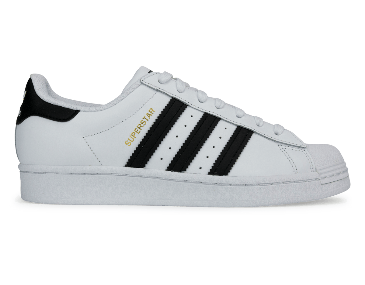 adidas Kids Superstar Shoes - Black/White