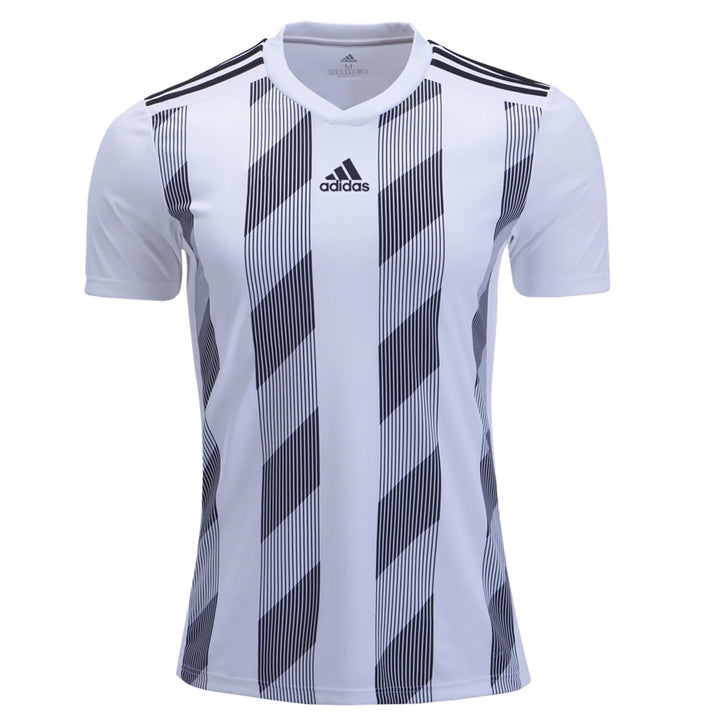 Pest Beroep Zuiver adidas Men's Striped 19 Jersey White/Black – Azteca Soccer