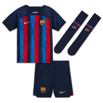 Nike 2022-23 FC Barcelona Authentic Away Jersey - Club Gold-Obsidian